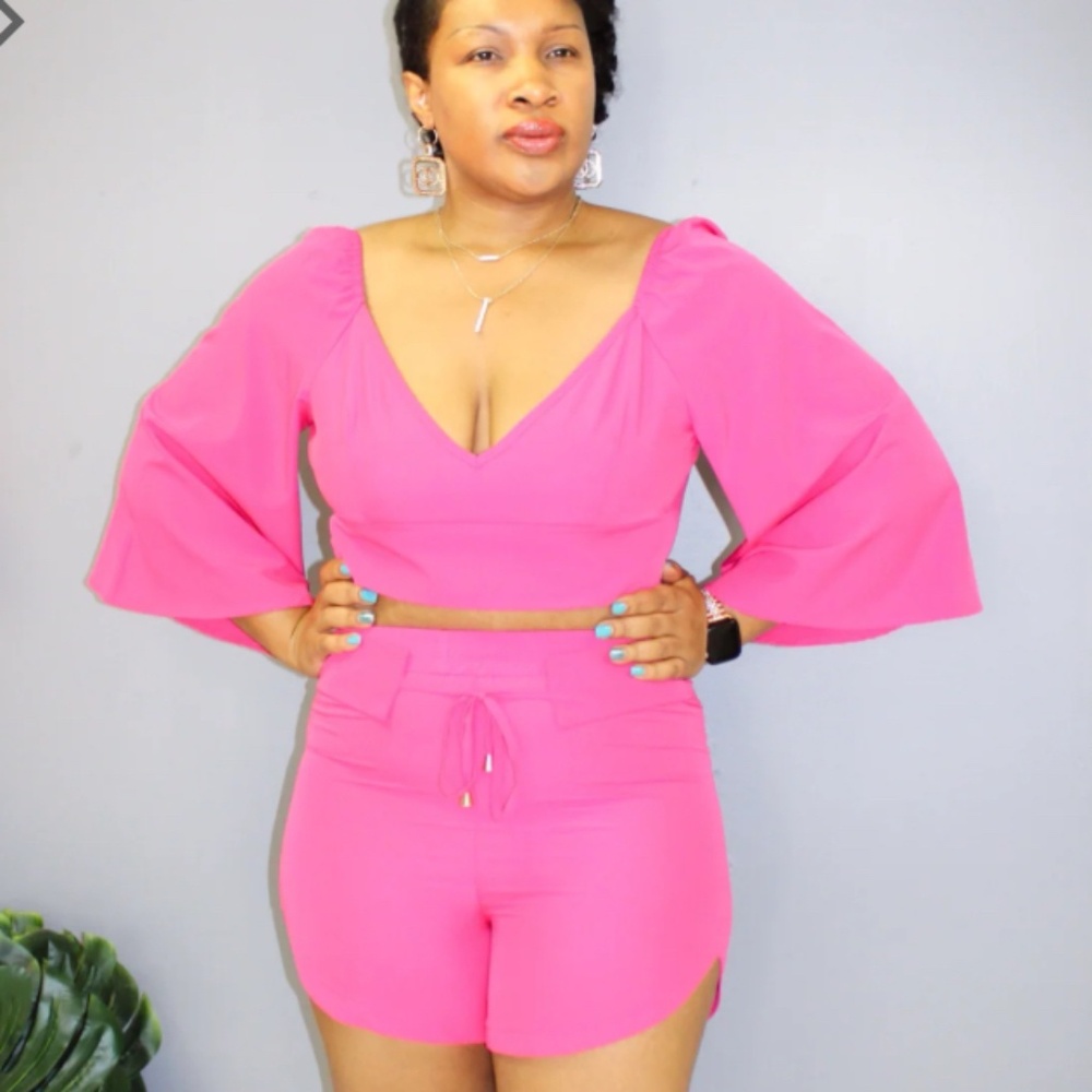 Two piece shorts set